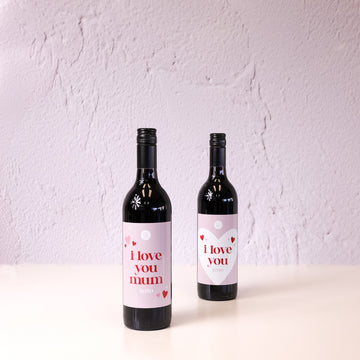 'I LOVE YOU MUM' Red Wine