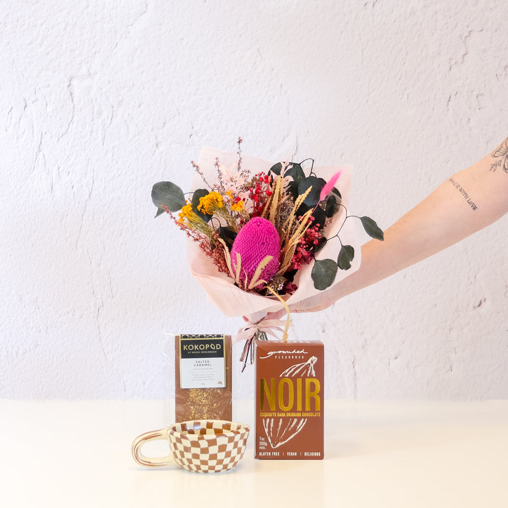 Cozy Posie - Olive and Fig Hampers and Flowers