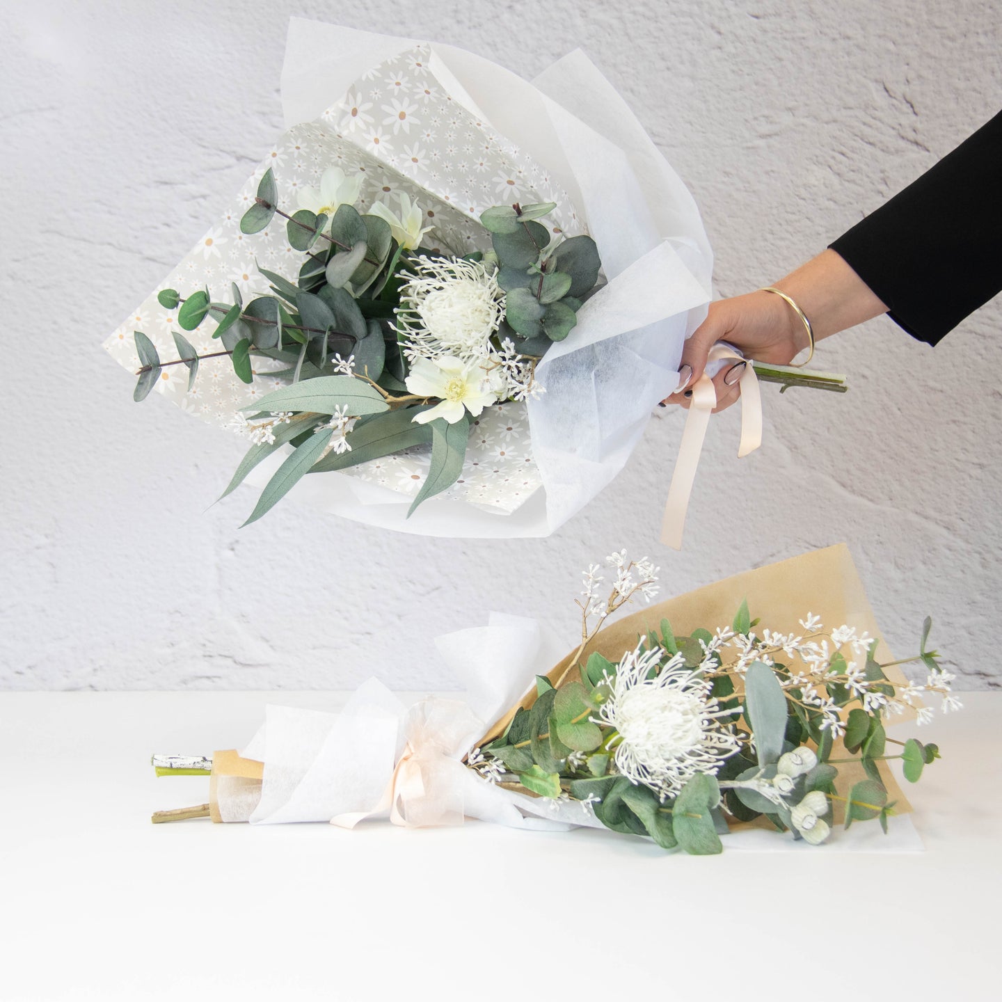 Flowers and Foodie - Olive and Fig Hampers and Flowers