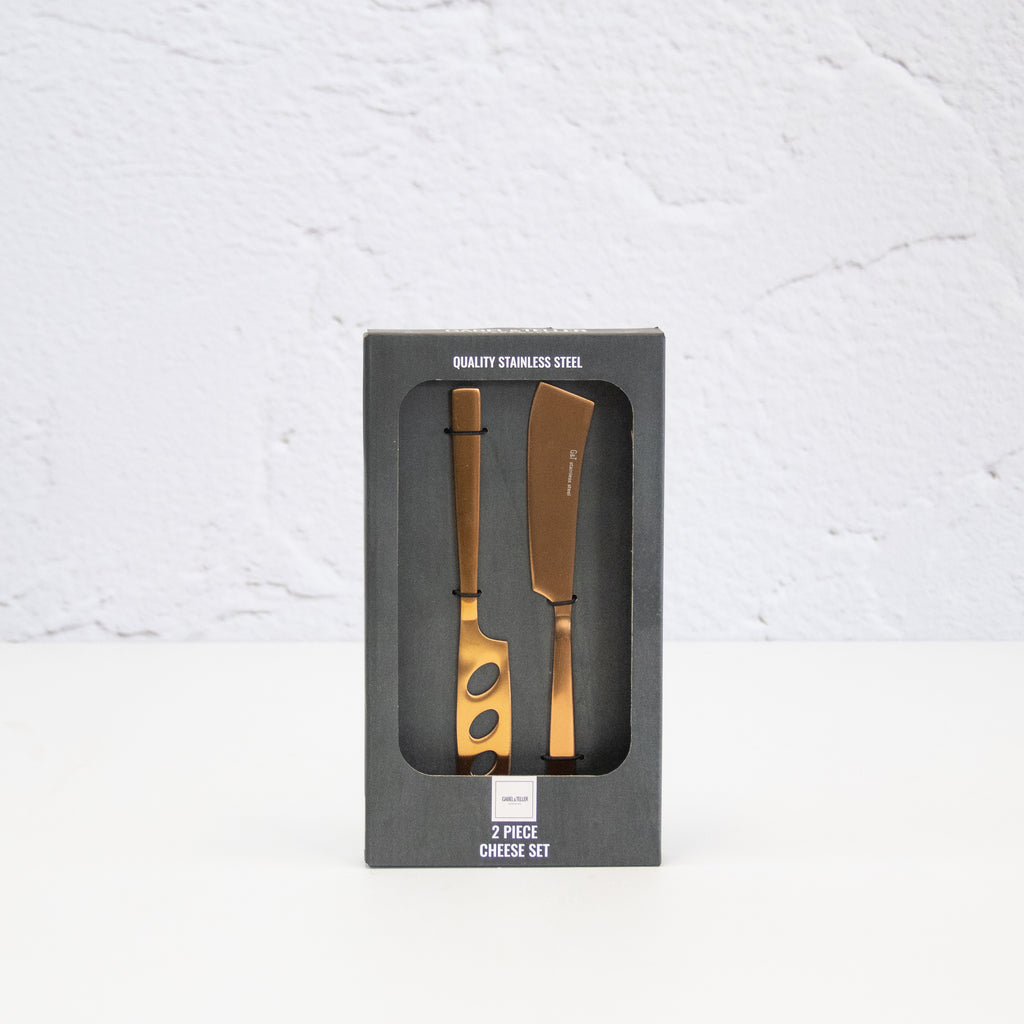 Cheese Knife Set Rose Gold
