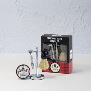 Jack The Barber Traditional Barber Shaving Kit
