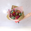 Flowers, Wine and Chocolate - Olive and Fig Hampers and Flowers