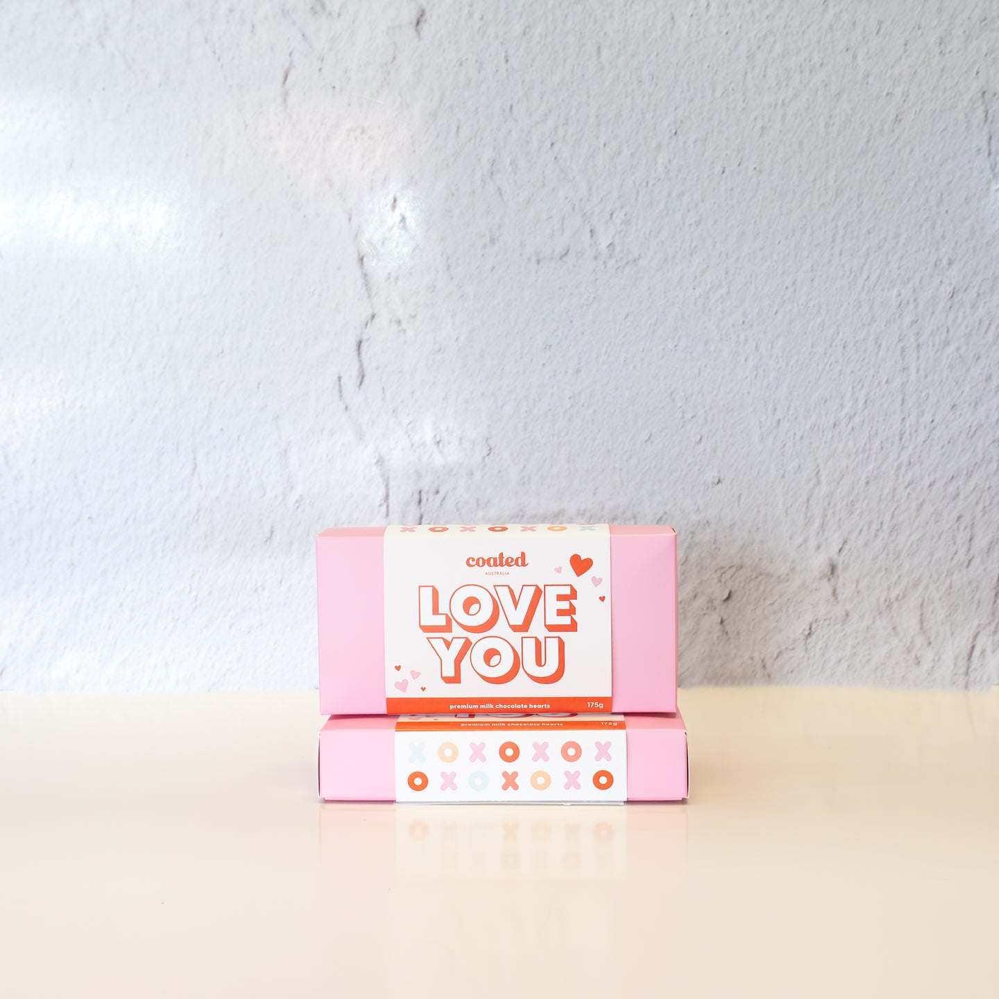 LOVE YOU Gift Box with Milk Chocolate Hearts