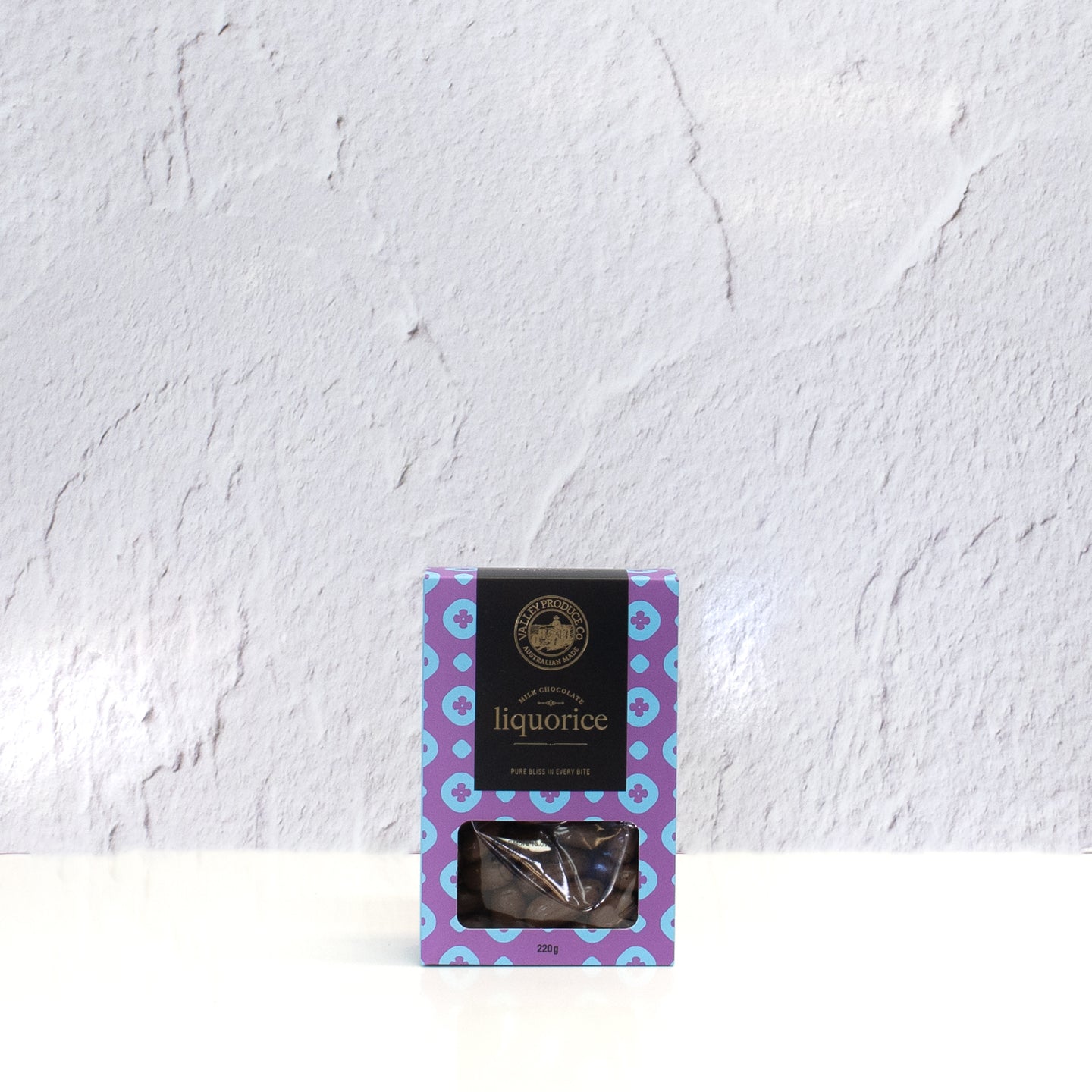 Milk Chocolate Liquorice 220g