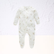Purebaby Zip Growsuit 000 Wattle