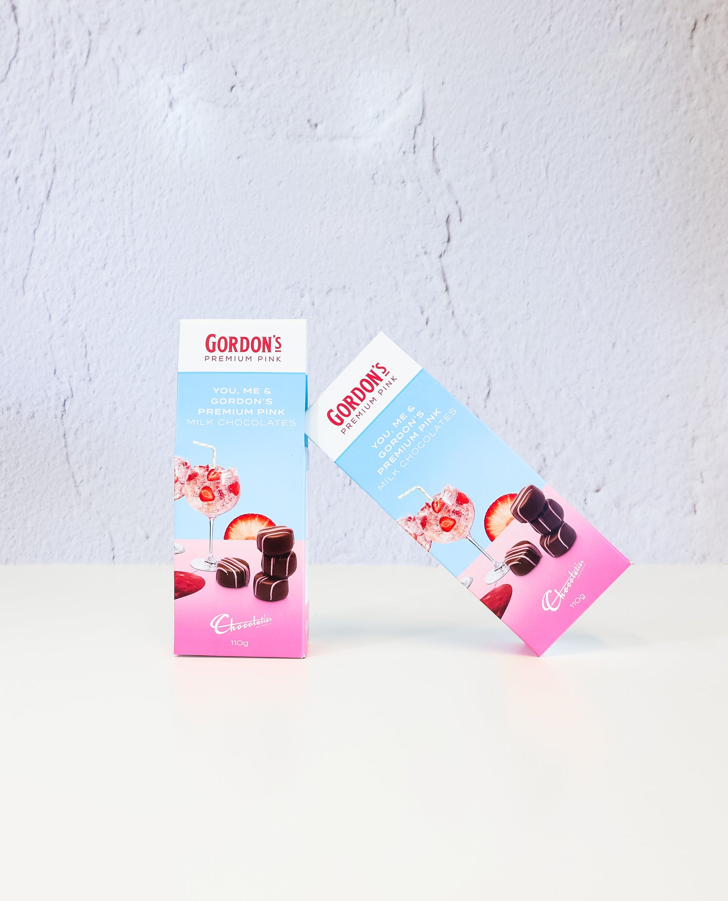 Gordon's Pink Gin Milk Chocolate Liqueur Truffles - Olive and Fig Hampers and Flowers