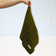 Pure French Linen Tea Towel Olive