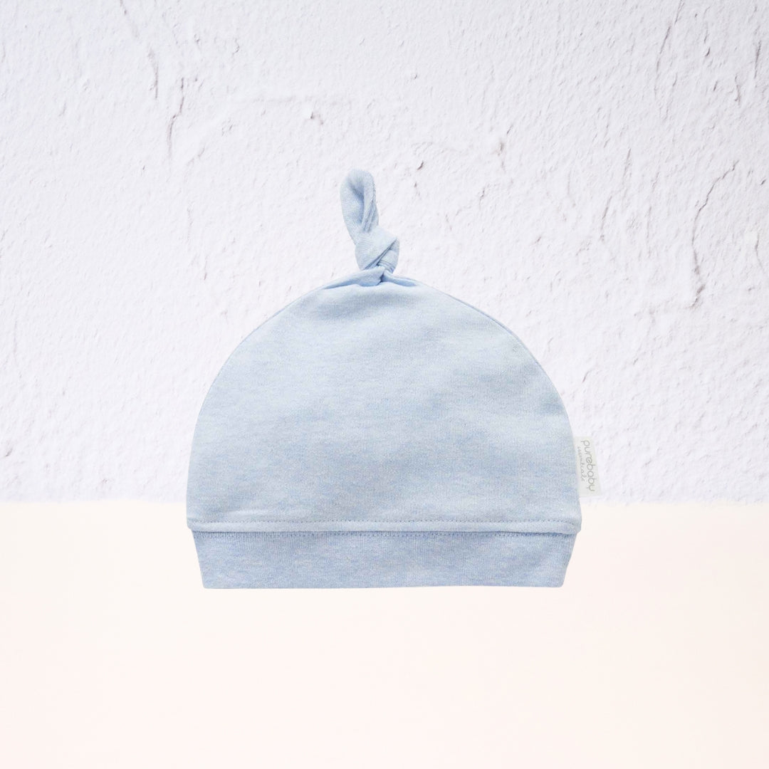 Knot Beanie Purebaby 4 Colours