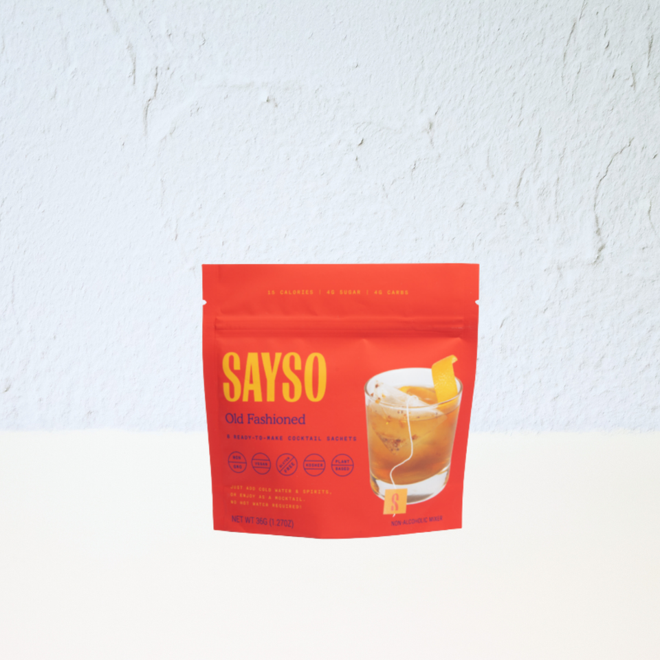 Old Fashioned Sayso Cocktail Sachets