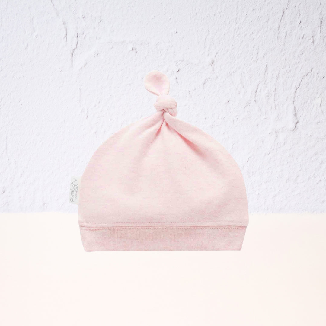 Knot Beanie Purebaby 4 Colours