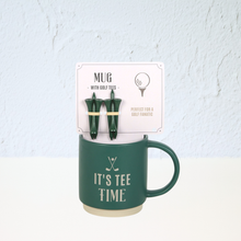 Its Tee Time Mug with Golf Tees