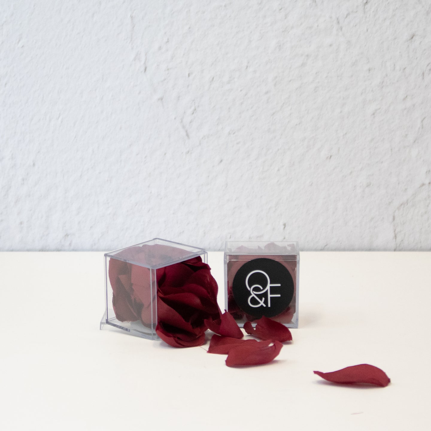 True Touch Red Rose Petal Box - Olive and Fig Hampers and Flowers