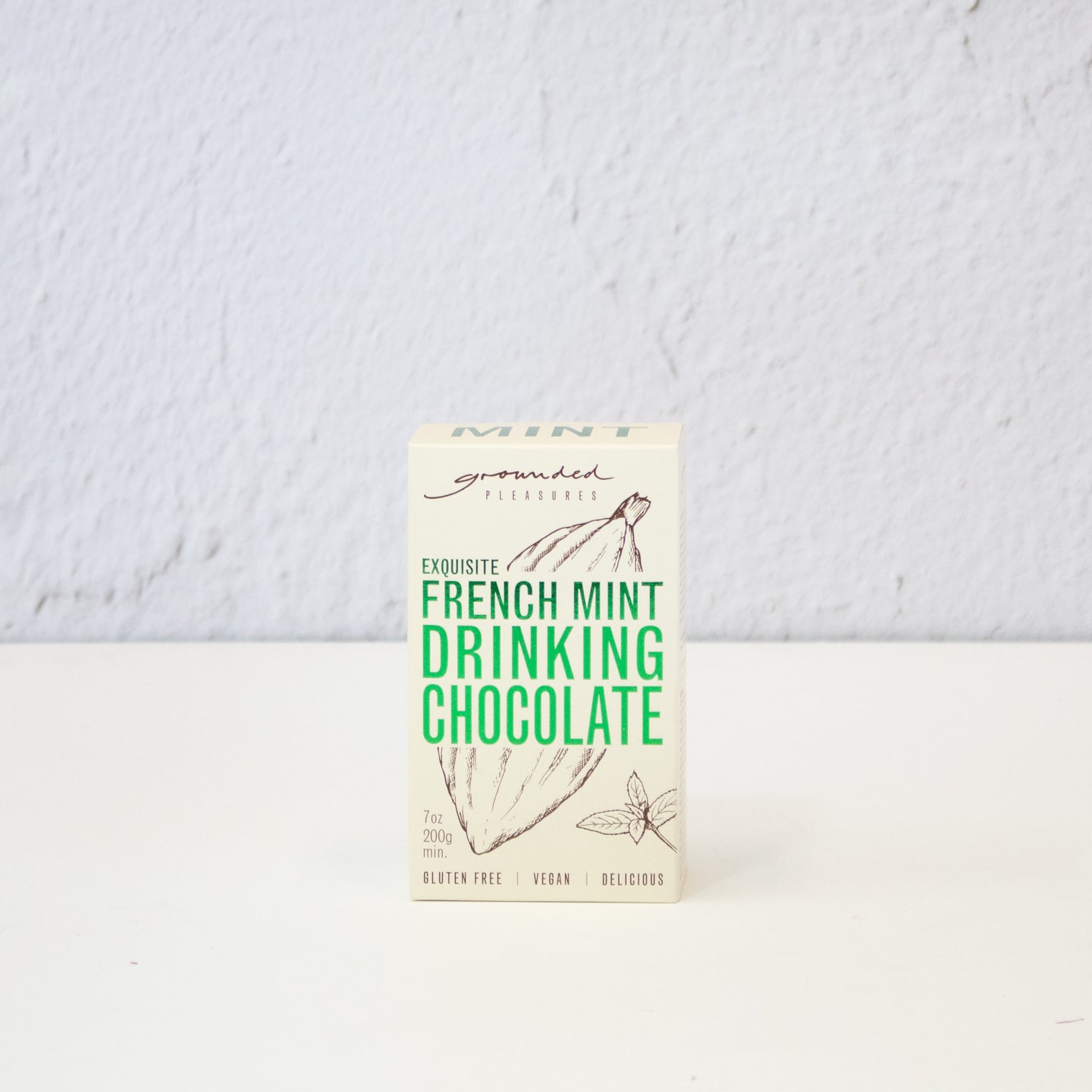 Exquisite French Mint Drinking Chocolate Grounded Pleasures - Olive and Fig Hampers and Flowers