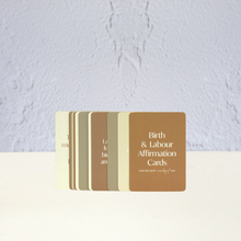 Birth and Labour Affirmation Cards