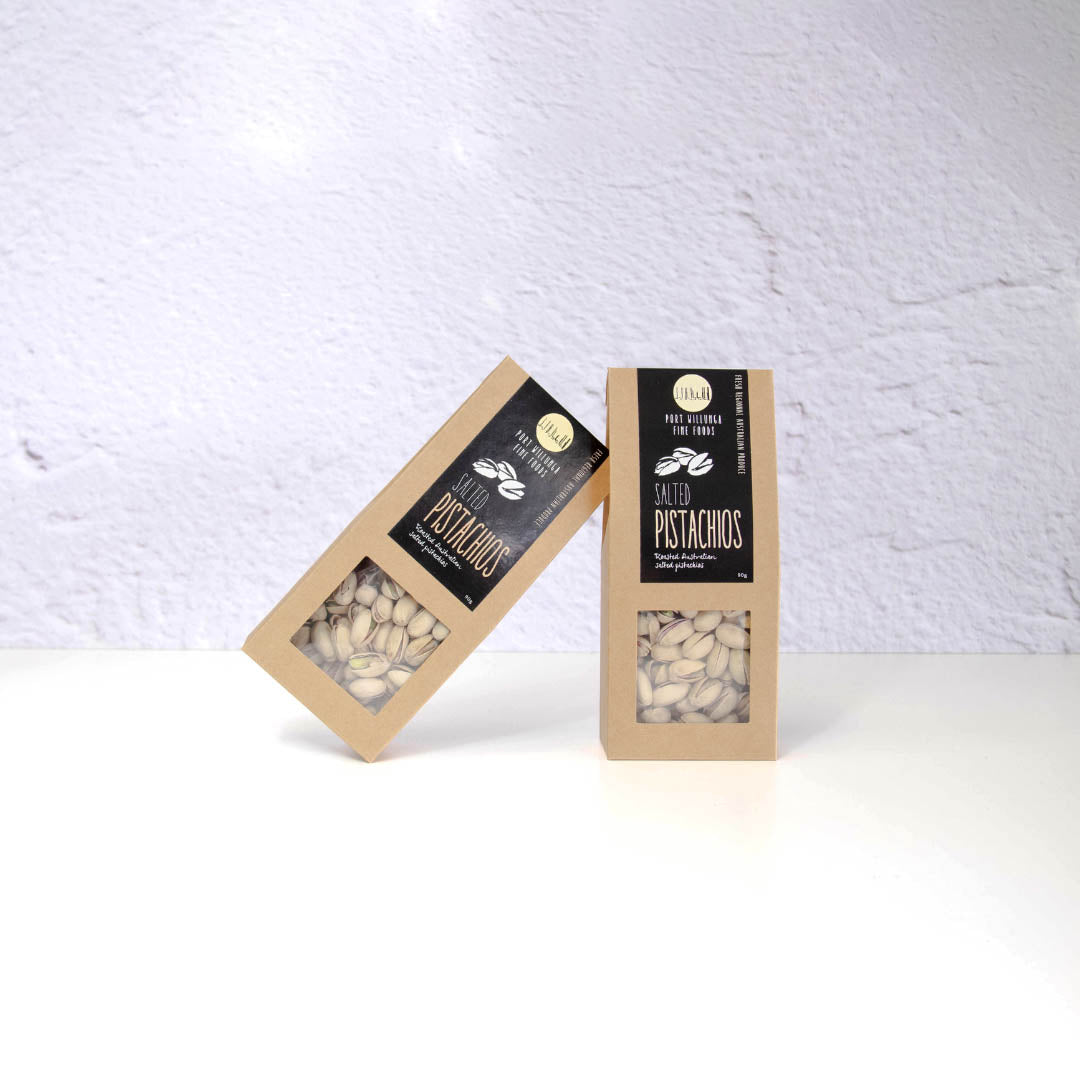 Salted Pistachios 90g - Olive and Fig Hampers and Flowers